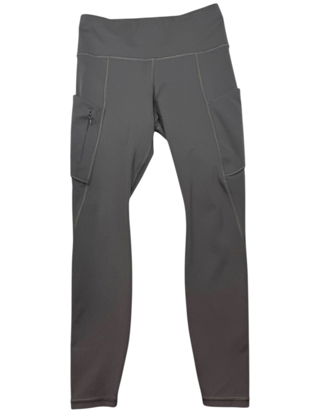 Athleta All In Tight Stash Pocket High Rise Leggings Olive Green Petite Size S